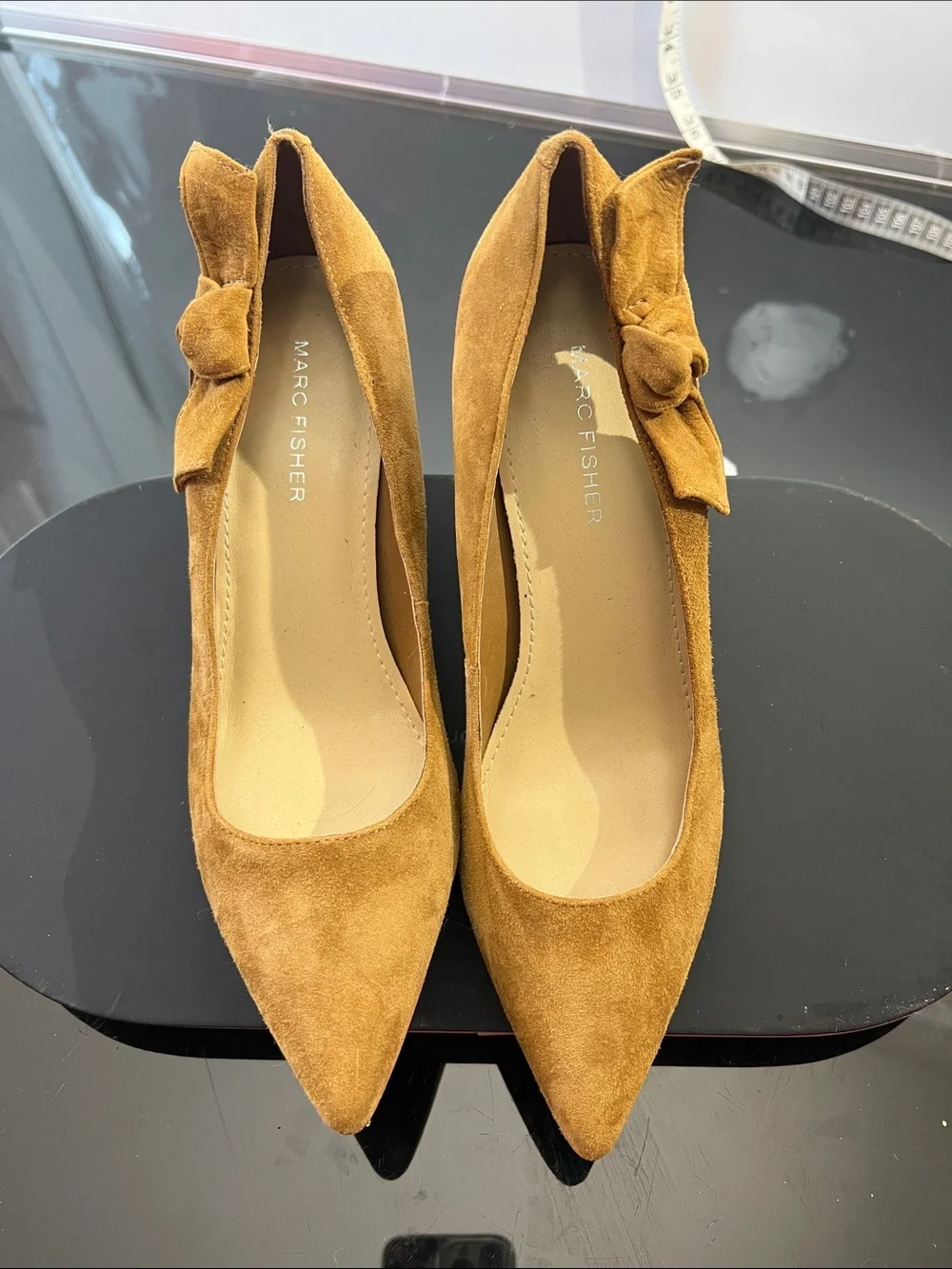Marc Fisher suede pumps